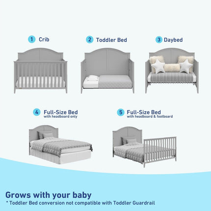 Graco® Wilfred 5-in-1 Convertible Crib
