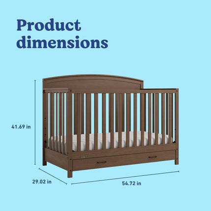 Graco® Benton 5-in-1 Convertible Crib with Drawer