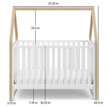 Storkcraft® Orchard 6-in-1 Convertible Canopy Crib
