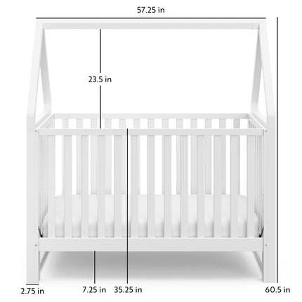 Storkcraft® Orchard 6-in-1 Convertible Canopy Crib