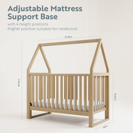Storkcraft® Orchard 6-in-1 Convertible Canopy Crib