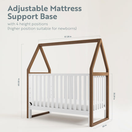 Storkcraft® Orchard 6-in-1 Convertible Canopy Crib