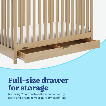 Graco® Story Customizable 5-in-1 Convertible Crib with Drawer