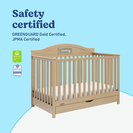 Graco® Story Customizable 5-in-1 Convertible Crib with Drawer