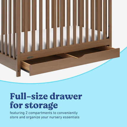 Graco® Story Customizable 5-in-1 Convertible Crib with Drawer