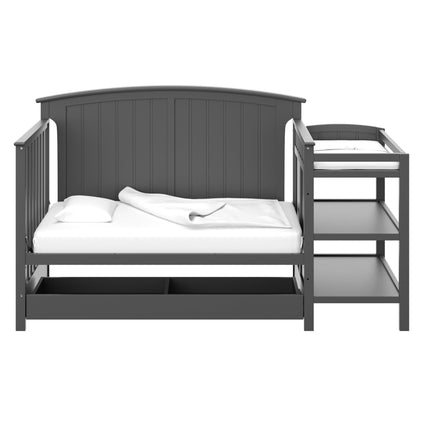 Storkcraft® Steveston 5-in-1 Convertible Crib & Changer with Drawer