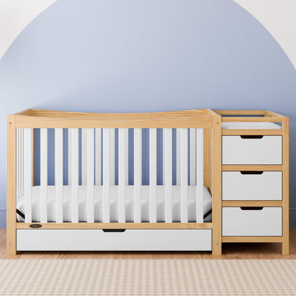 Graco® Remi 4-in-1 Convertible Crib & Changer with Drawer