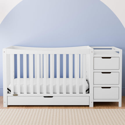 Graco® Remi 4-in-1 Convertible Crib & Changer with Drawer