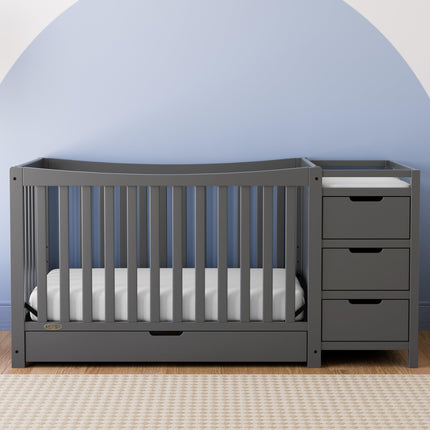 Graco® Remi 4-in-1 Convertible Crib & Changer with Drawer