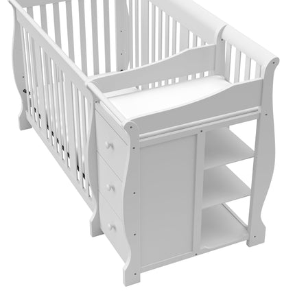 Storkcraft® Portofino 5-in-1 Convertible Crib & Changer