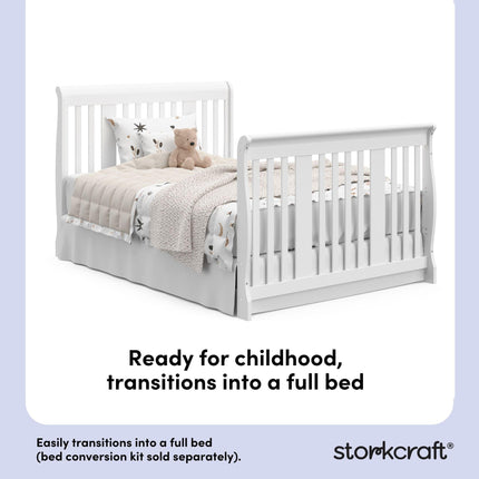 Storkcraft® Portofino 5-in-1 Convertible Crib & Changer