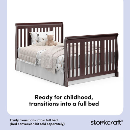 Storkcraft® Portofino 5-in-1 Convertible Crib & Changer