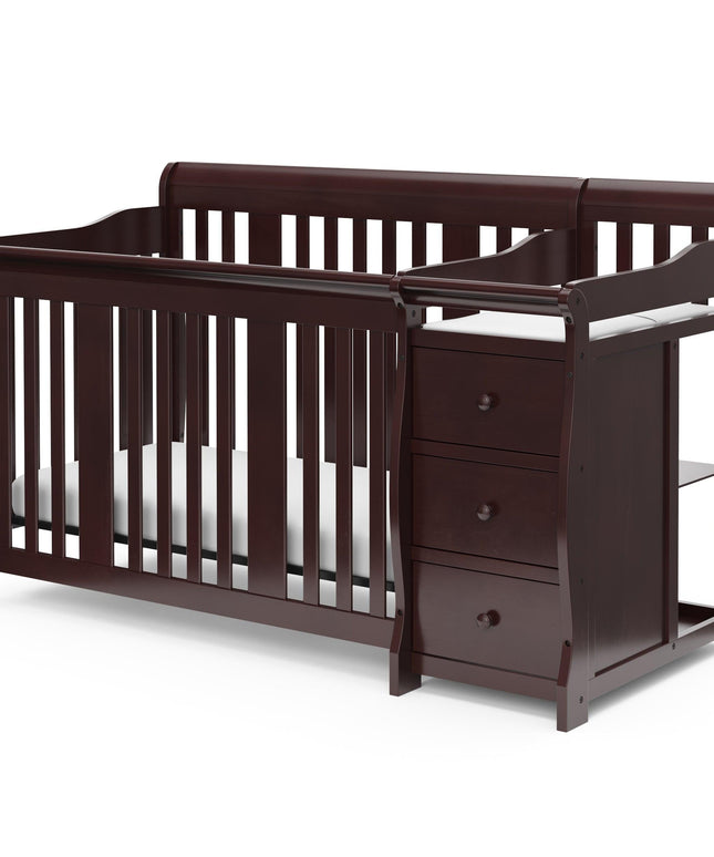 Storkcraft® Portofino 5-in-1 Convertible Crib & Changer