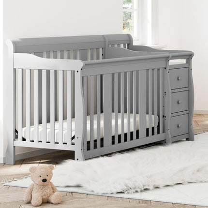 Storkcraft® Portofino 5-in-1 Convertible Crib & Changer