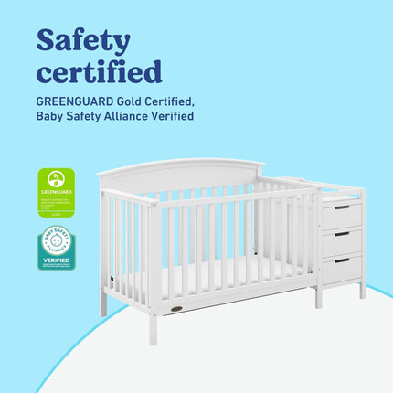 Graco® Benton 4-in-1 Convertible Crib and Changer