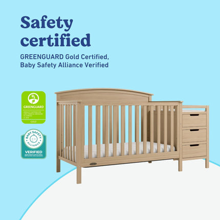 Graco® Benton 4-in-1 Convertible Crib and Changer