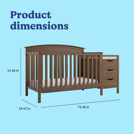 Graco® Benton 4-in-1 Convertible Crib and Changer