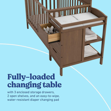 Graco® Benton 4-in-1 Convertible Crib and Changer
