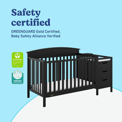 Graco® Benton 4-in-1 Convertible Crib and Changer