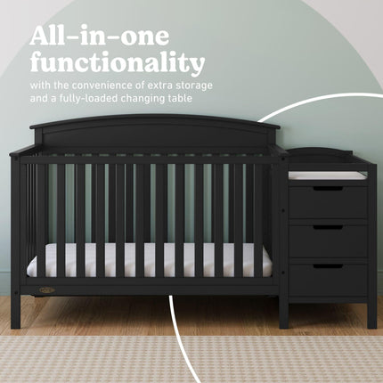 Graco® Benton 4-in-1 Convertible Crib and Changer