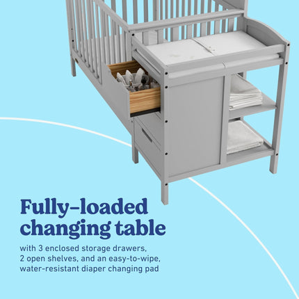 Graco® Benton 4-in-1 Convertible Crib and Changer