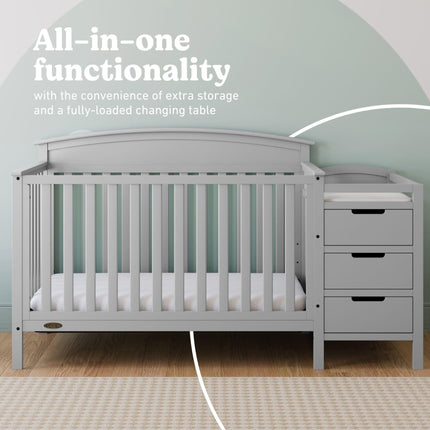 Graco® Benton 4-in-1 Convertible Crib and Changer