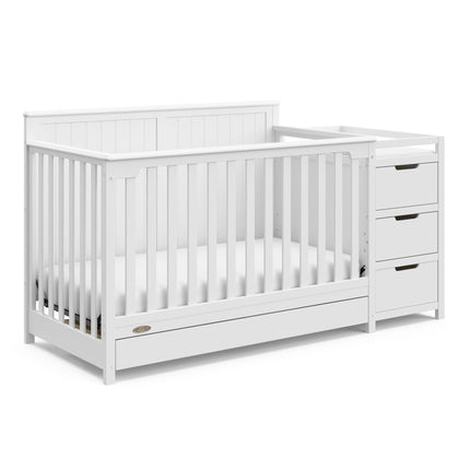 Graco® Hadley 5-in-1 Convertible Crib & Changer with Drawer