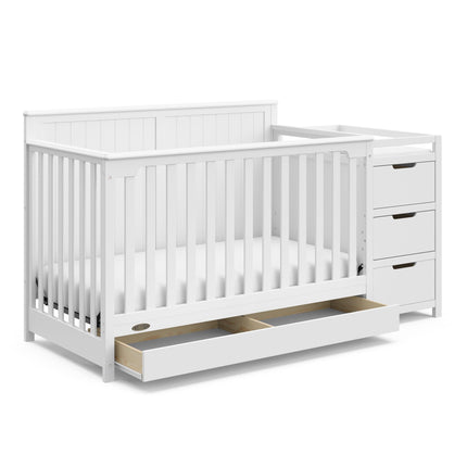Graco® Hadley 5-in-1 Convertible Crib & Changer with Drawer