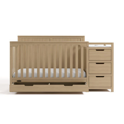 Graco® Hadley 5-in-1 Convertible Crib & Changer with Drawer