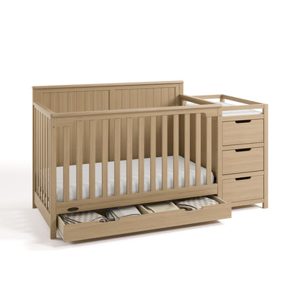 Graco® Hadley 5-in-1 Convertible Crib & Changer with Drawer