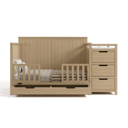 Graco® Hadley 5-in-1 Convertible Crib & Changer with Drawer