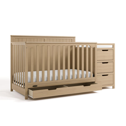 Graco® Hadley 5-in-1 Convertible Crib & Changer with Drawer