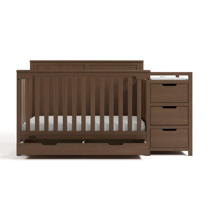 Graco® Hadley 5-in-1 Convertible Crib & Changer with Drawer