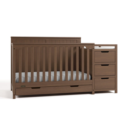Graco® Hadley 5-in-1 Convertible Crib & Changer with Drawer