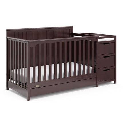 Graco® Hadley 5-in-1 Convertible Crib & Changer with Drawer
