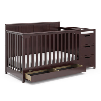 Graco® Hadley 5-in-1 Convertible Crib & Changer with Drawer