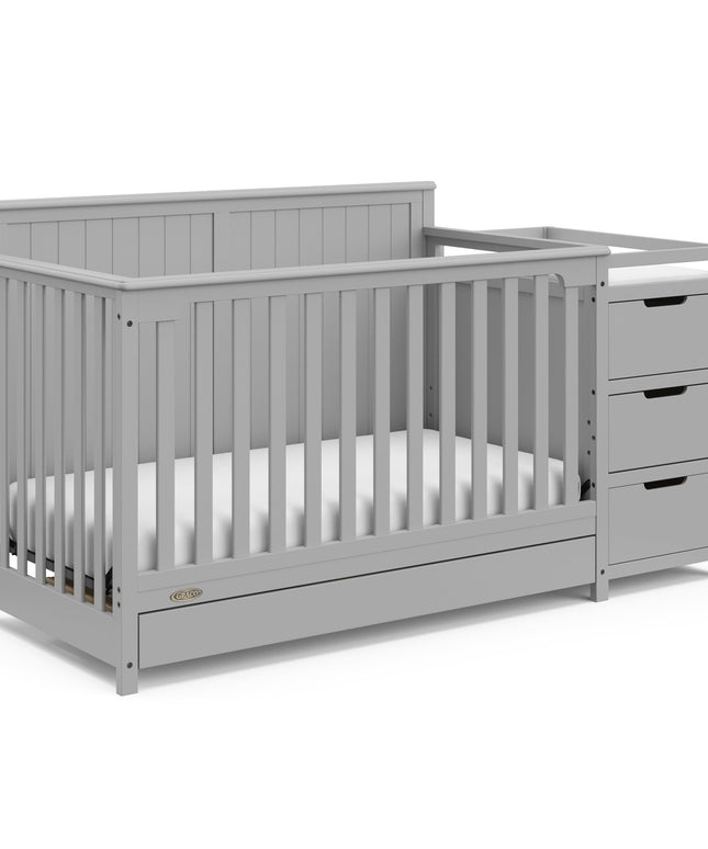 Graco® Hadley 5-in-1 Convertible Crib & Changer with Drawer