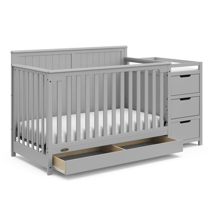 Graco® Hadley 5-in-1 Convertible Crib & Changer with Drawer