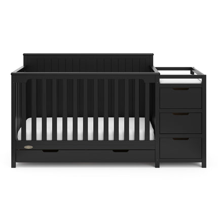Graco® Hadley 5-in-1 Convertible Crib & Changer with Drawer