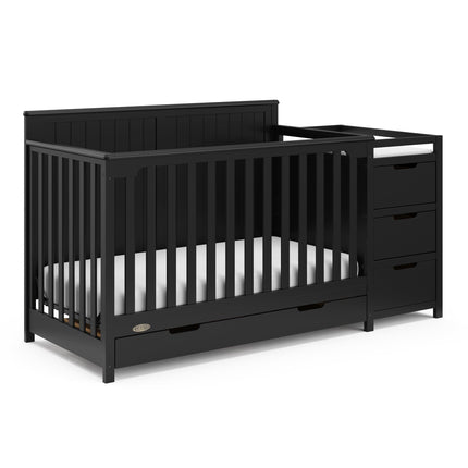 Graco® Hadley 5-in-1 Convertible Crib & Changer with Drawer