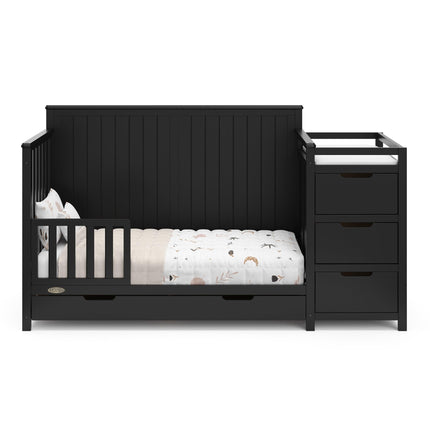 Graco® Hadley 5-in-1 Convertible Crib & Changer with Drawer