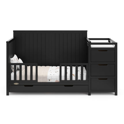 Graco® Hadley 5-in-1 Convertible Crib & Changer with Drawer