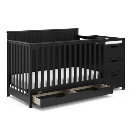 Graco® Hadley 5-in-1 Convertible Crib & Changer with Drawer