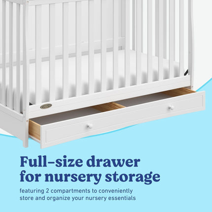 Graco® Asheville 4-in-1 Convertible Crib with Drawer