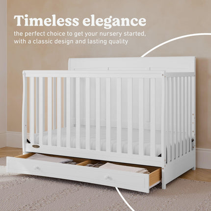 Graco® Asheville 4-in-1 Convertible Crib with Drawer