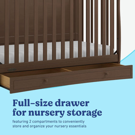 Graco® Asheville 4-in-1 Convertible Crib with Drawer
