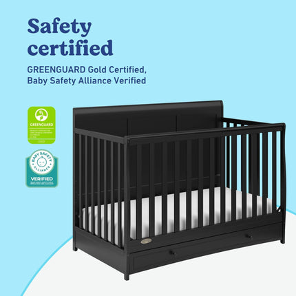 Graco® Asheville 4-in-1 Convertible Crib with Drawer
