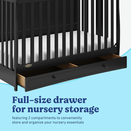 Graco® Asheville 4-in-1 Convertible Crib with Drawer