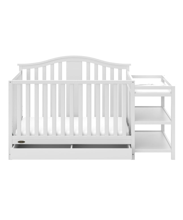 Graco® Solano® 4-in-1 Convertible Crib & Changer with Drawer