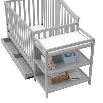 Graco® Solano® 4-in-1 Convertible Crib & Changer with Drawer